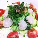 夏にさっぱり＆コクウマ☆担々素麺